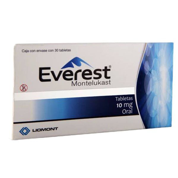 Everest 30 tabletas 10mg