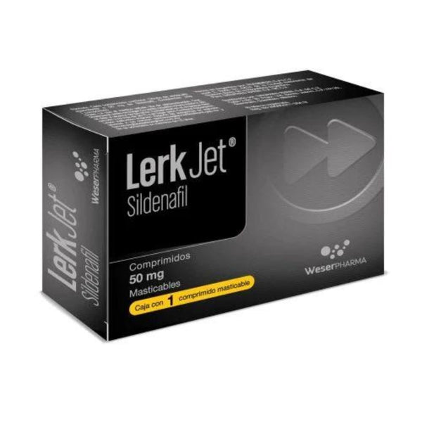 Lerk jet 1 comprimidos masticables 50mg