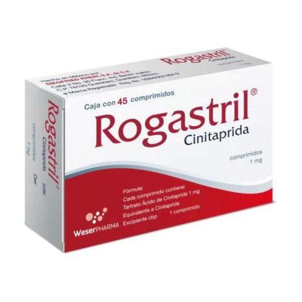 Rogastril 45 comprimidos 1mg