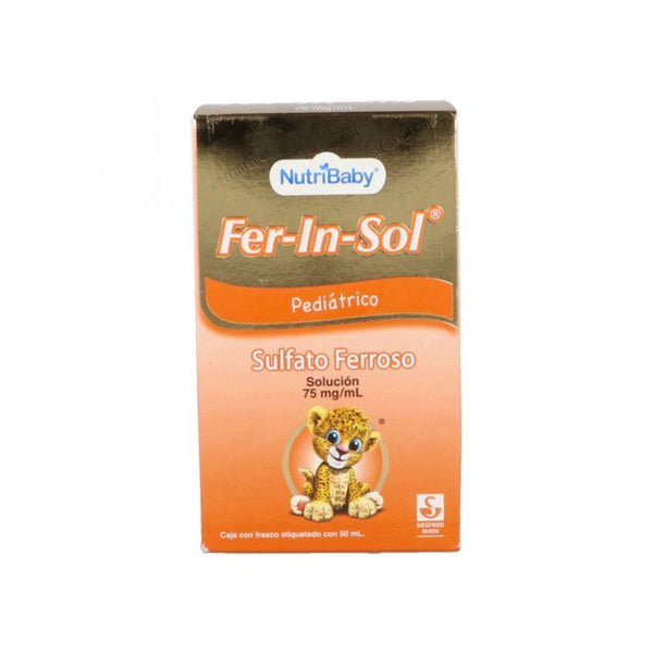 Fer in solucion gotero 50ml sulfato ferroso