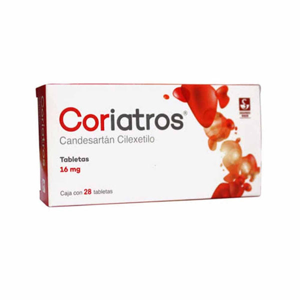 Coriatros 28 tabletas 16mg
