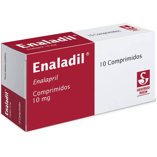 Enaladil 10 tabletas 10mg enalapril