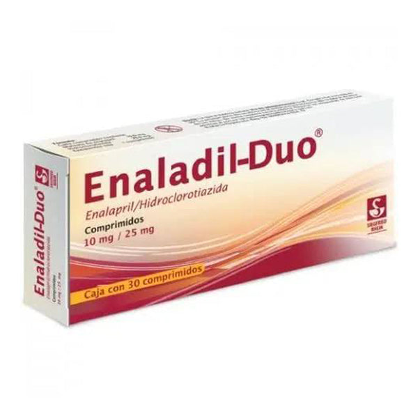 Enaladil duo 30 comprimidos 10+25mg