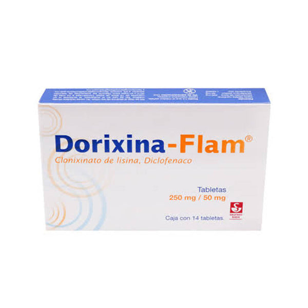 Dorixina-flam 14 tabletas 250/50mg