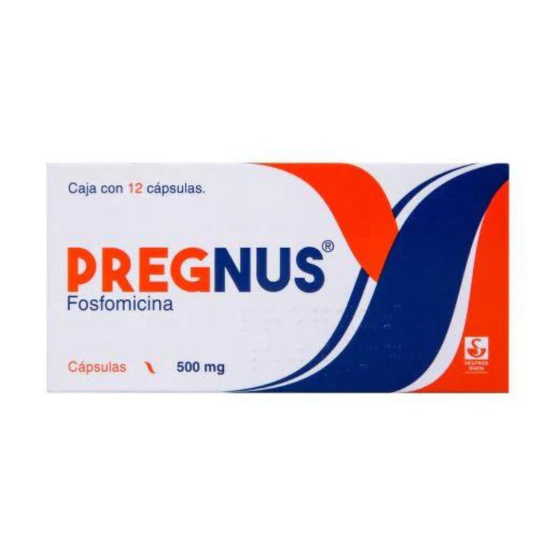 Pregnus 12 capsulas 500mg