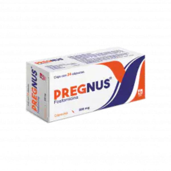 Pregnus 24 tabletas 500mg