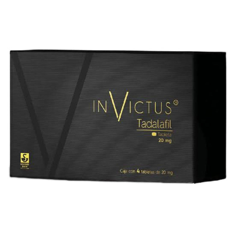 Invictus 4 tabletas 20mg