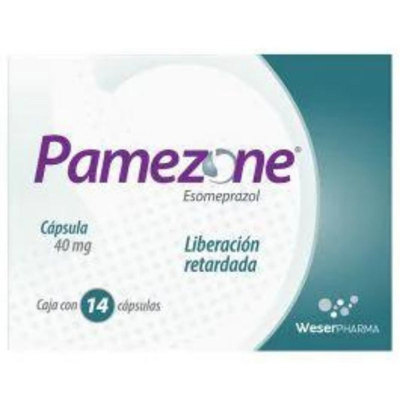 Pamezone 14 tabletas 40mg