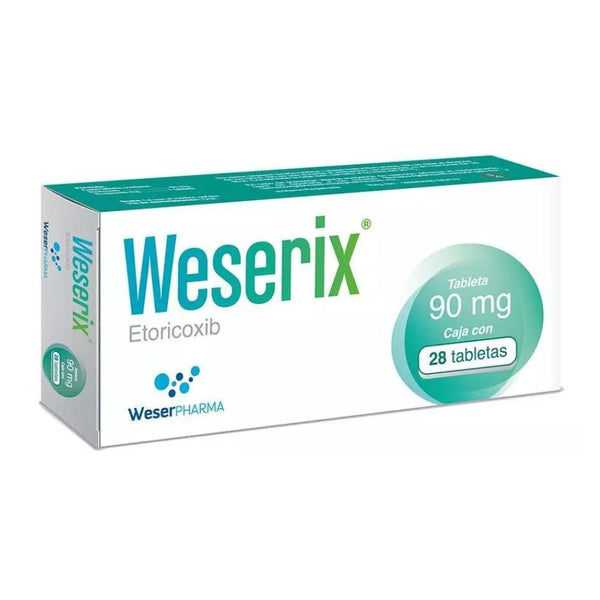 Weserix 28 tabletas 90 mg