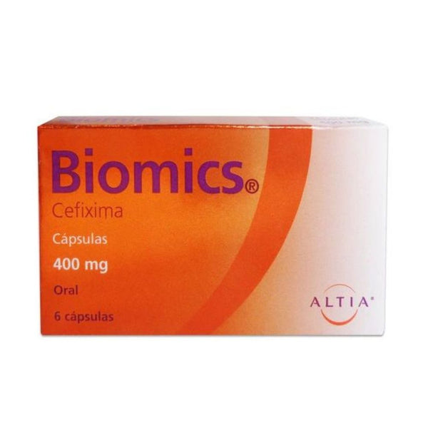 Biomics 6 capsulas 400 mg