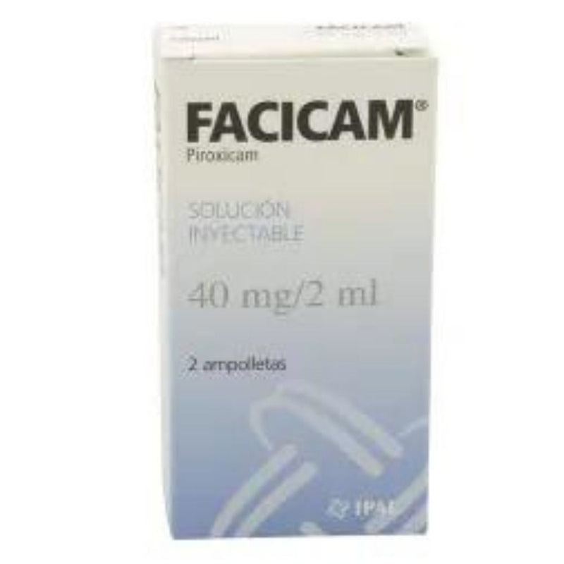 Facicam solucion inyectable 2 ampolletas 2ml