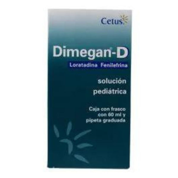 Dimegan d solucion pediatrica 60ml