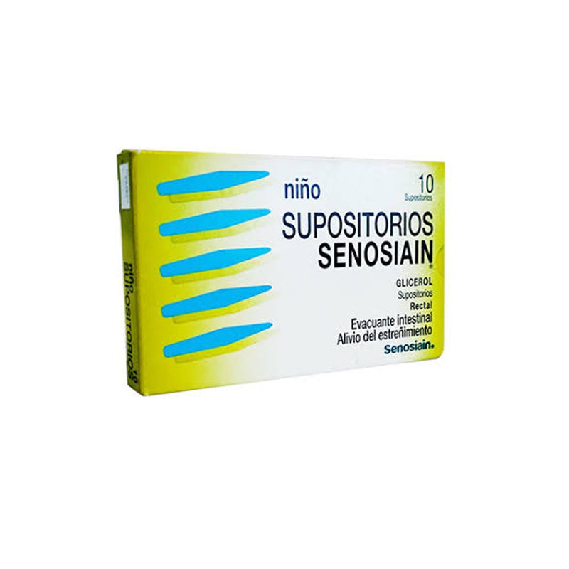 Senosiain nino 10 supositorios