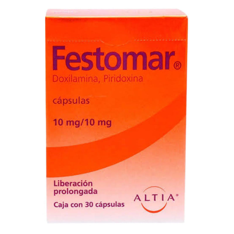 Festomar 30 capsulas 10mg/10mg