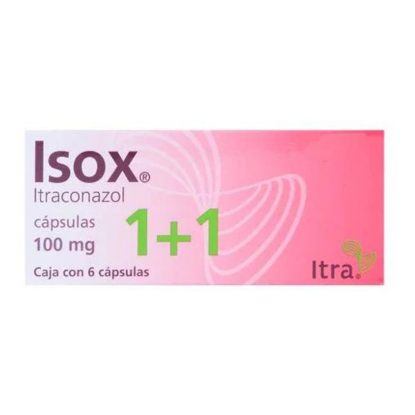 Isox 3d con 6 capsulas 100mg