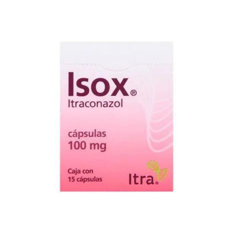 Isox 15d con 15 capsulas 100mg