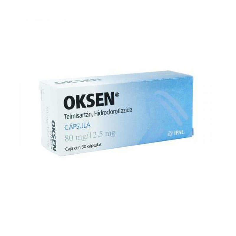 Oksen 30 capsulas 80mg/12.5mg