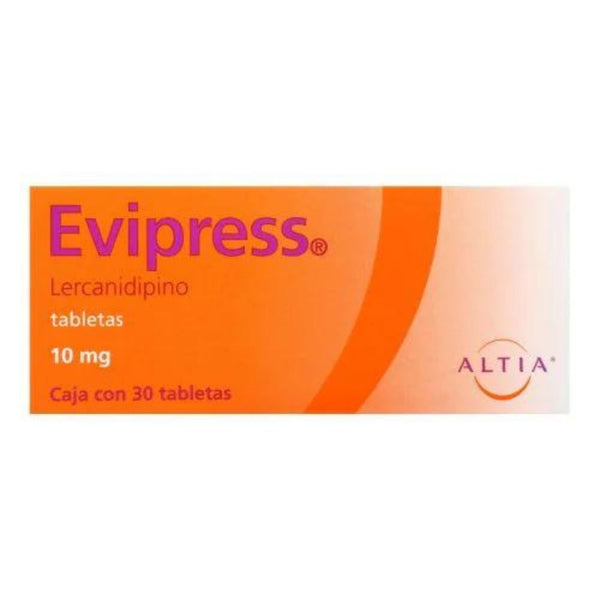 Evipress 30 tabletas 10mg