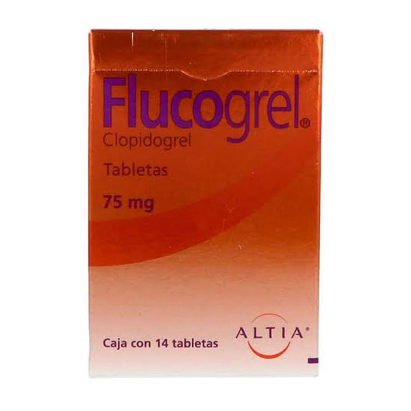 FLUCOGREL 14 TABS 75 MG (PL)