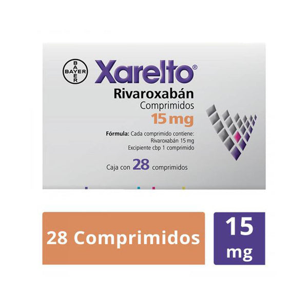 Xarelto 28 comprimidos 15 mg