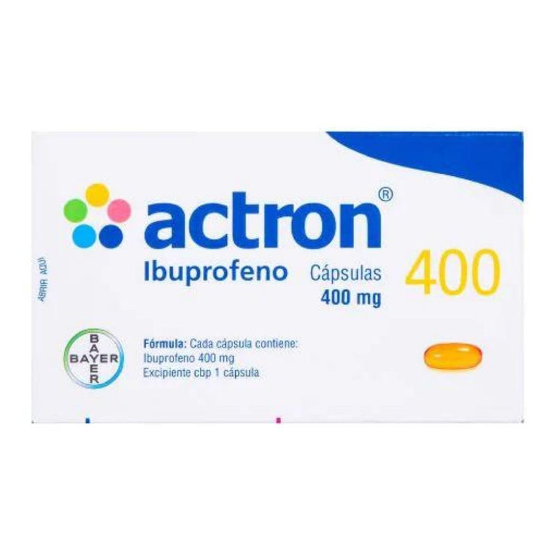 Actron 400 10 capsulas 400mg (us)