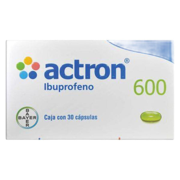 Actron 600 30 capsulas 600mg (us)