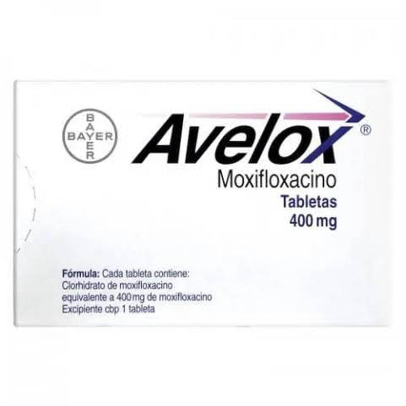 Avelox "7d" 7 tabletas 400 mg *a