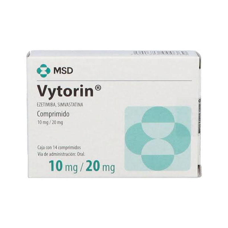 Vytorin 14 comprimidos 10/20mg