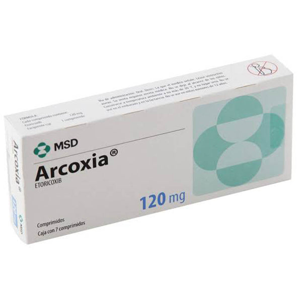 Arcoxia 7 comprimidos 120 mg