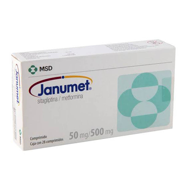 JANUMET 28 COMP 50/500MG (PL)