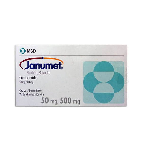 JANUMET 56 COMP 50/500MG (PL)