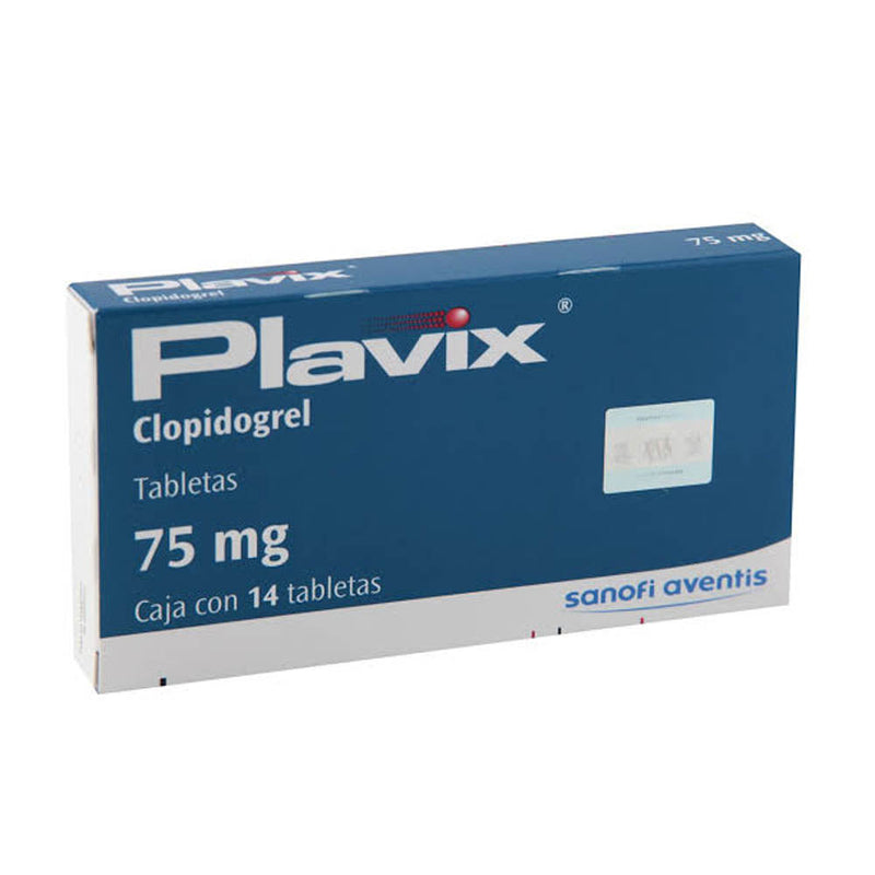 PLAVIX 14 GRAG 75MG CLOPIDOGREL (PL)