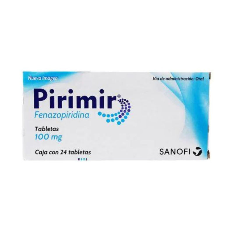Pirimir 24 comprimidos fenazopiridina