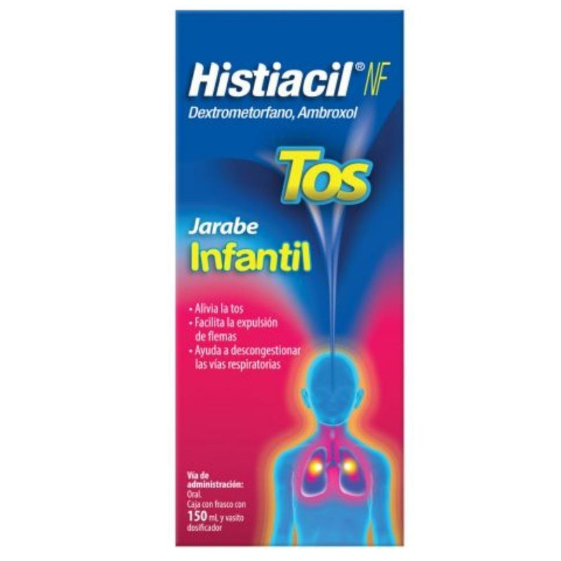 Histiacil "nf" jarabe infantil 150ml dextrometorfano / ambroxol