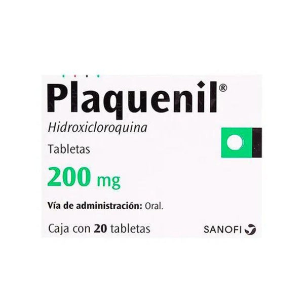 Aquenil 200mg 20 tabletas hidroxicloroquina