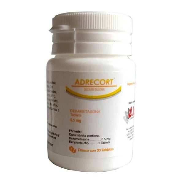 Dexametasona 0.5 mg tabletas con 30 (adrecort)