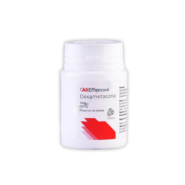 Dexametasona 0.5 mg tabletas con 30 (allefective)