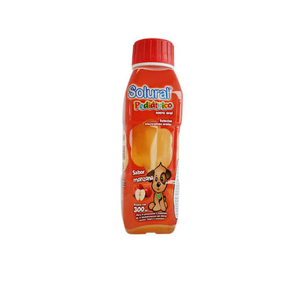 Solural pediatrico sabor manzana frasco 300ml (amsa)