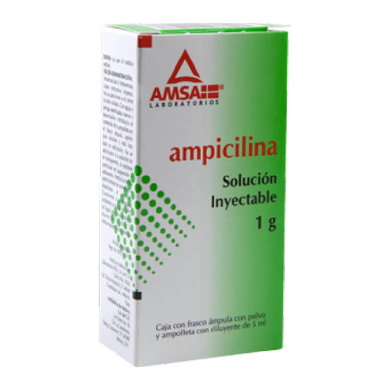 Ampolletasicilina inyectableseccion 1gr ampolletas con 1(amsa)