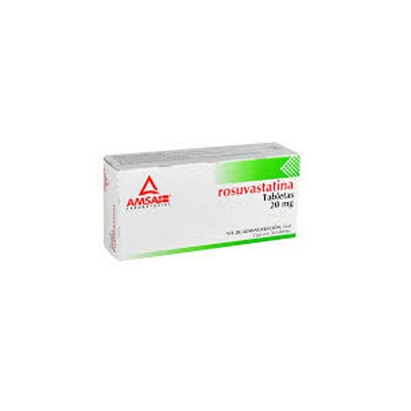 Rosuvastatina 30 tabletas 20 mg (amsa)