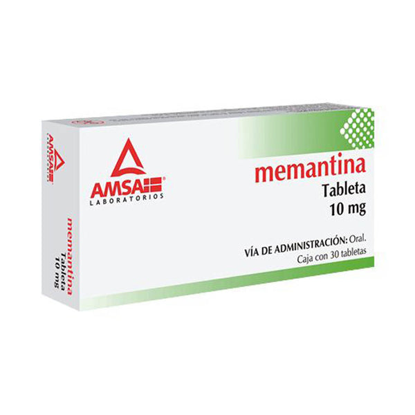 Memantina 10 mg tabletas con 30 (amsa)