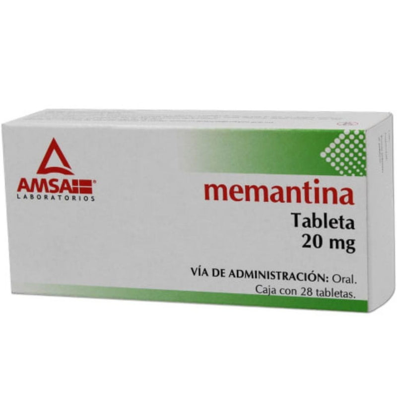 Memantina 20mg tabletas con 28 (amsa)