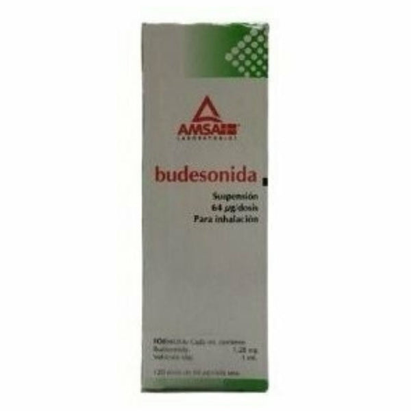 Budesonida para inhalar 64 mg 120 dosis (amsa)