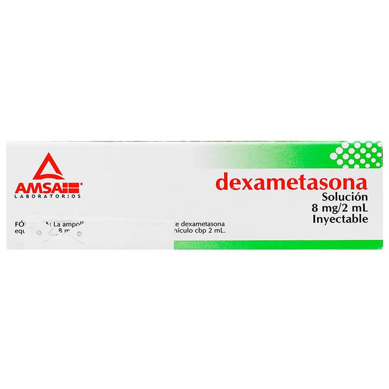 Dexametasona 8 mg ampolletas con 1 (amsa)