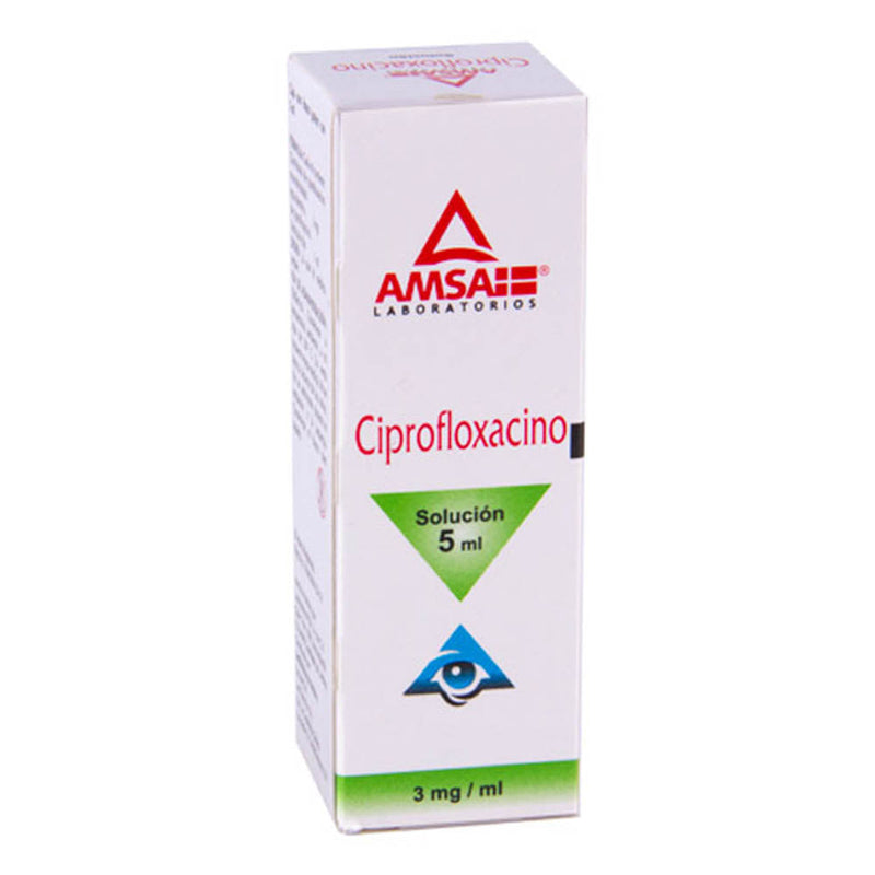 Ciprofloxacino gotero 5ml (amsa)
