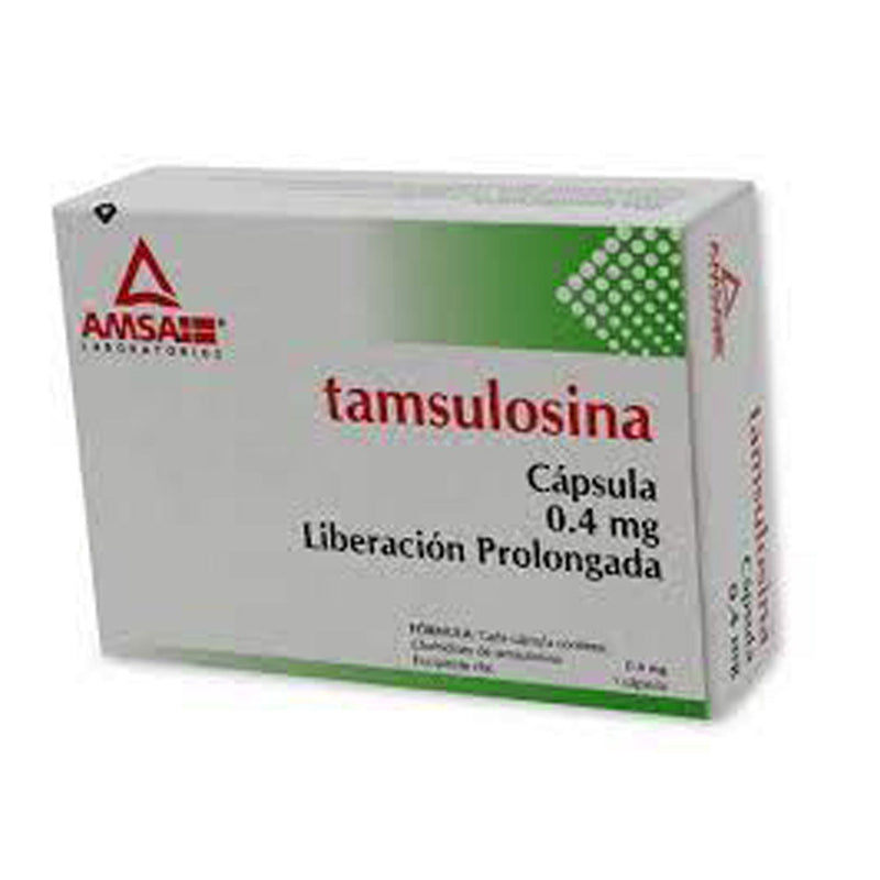 Tamsulosina 0.4 mg capsulas con 20 (amsa)