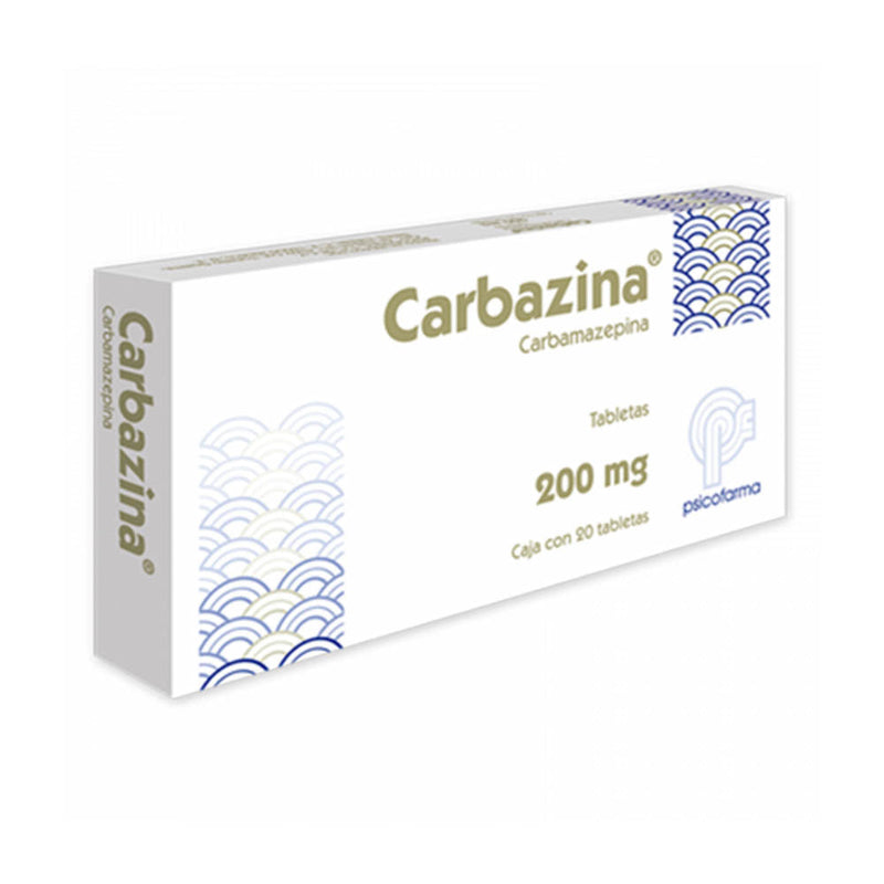 Carbazina 20 tabletas 200mg