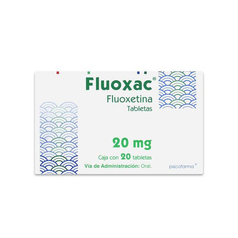 Fluoxac 20 tabletas 20mg