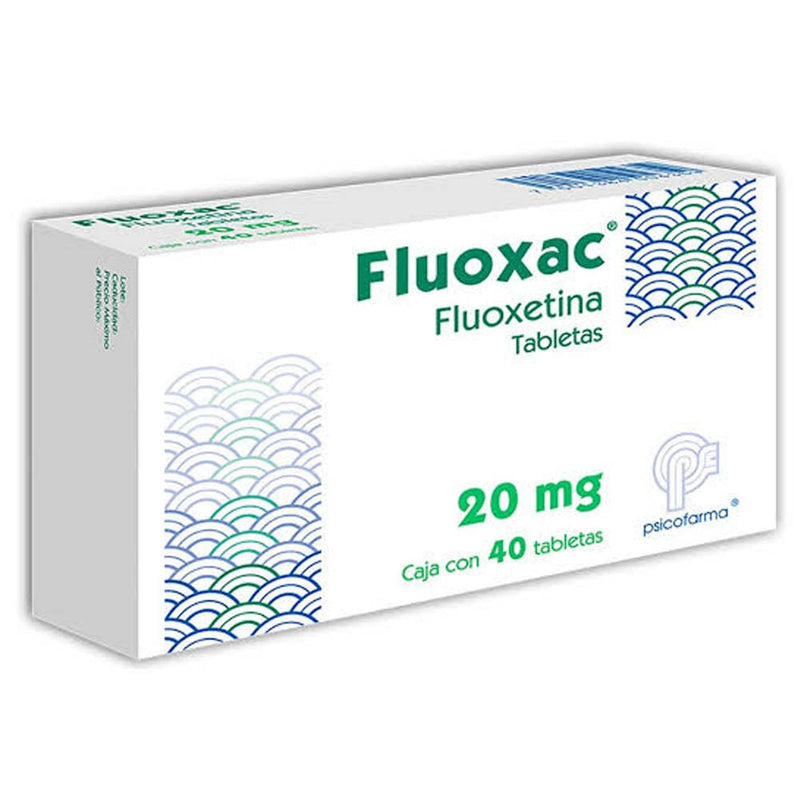 Fluoxac 40 tabletas 20mg