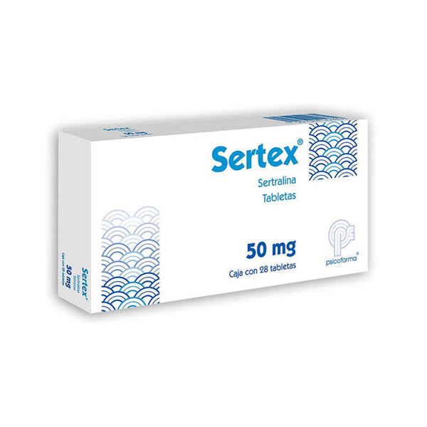 Sertex 28 tabletas 50mg